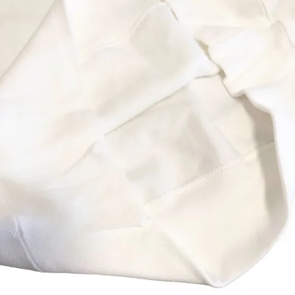 Champion Reverse Weave White Crewneck Sweatshirt Mens Medium Never Been Worn - Picture 5 of 11